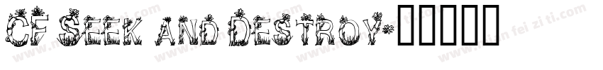 CF Seek and Destroy字体转换